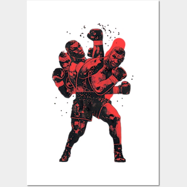 Pucnh Out Boxing  7 Wall Art by Snapstergram